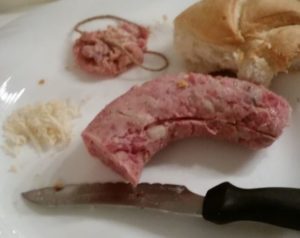 fertige Wurst