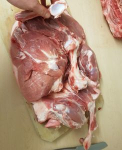 Schulterfleisch für Wurst