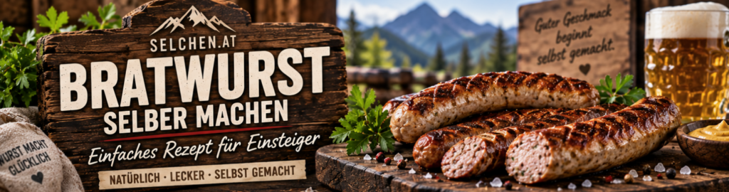 Bratwurst selber machen