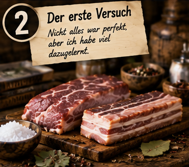 Meine ersten Erfahrungen erste Versuch